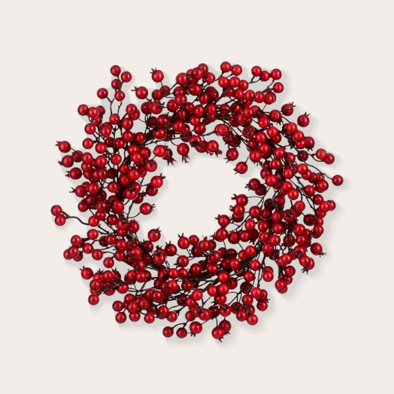 Krans - Bessen - Rood - M