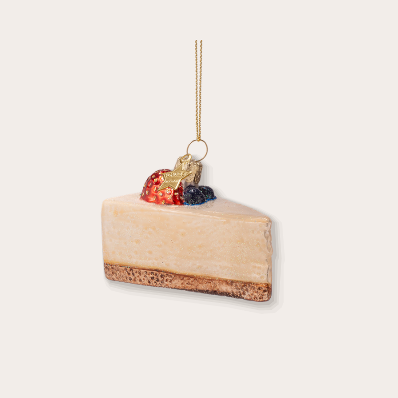 Ornament - Cheesecake - zijaanzicht