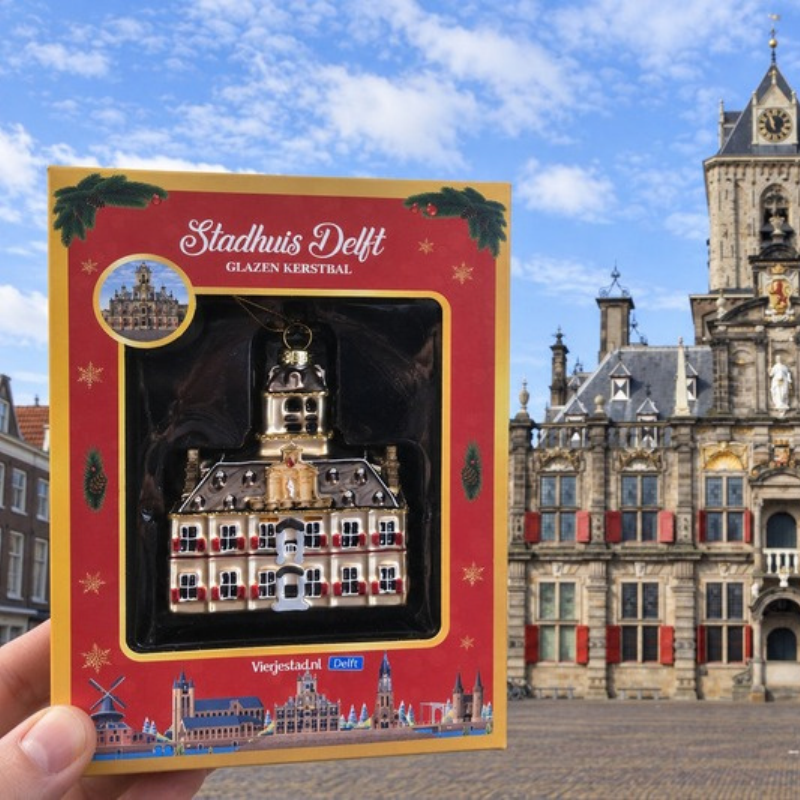 Ornament - Stadhuis - Delft cadeauverpakking