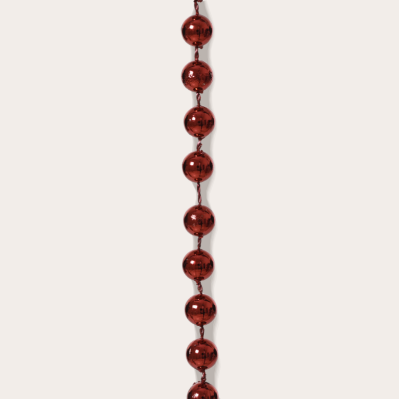 Slinger - Diep rood detail