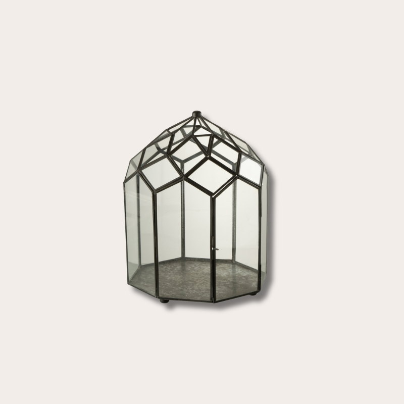 Terrarium huisje - Glas