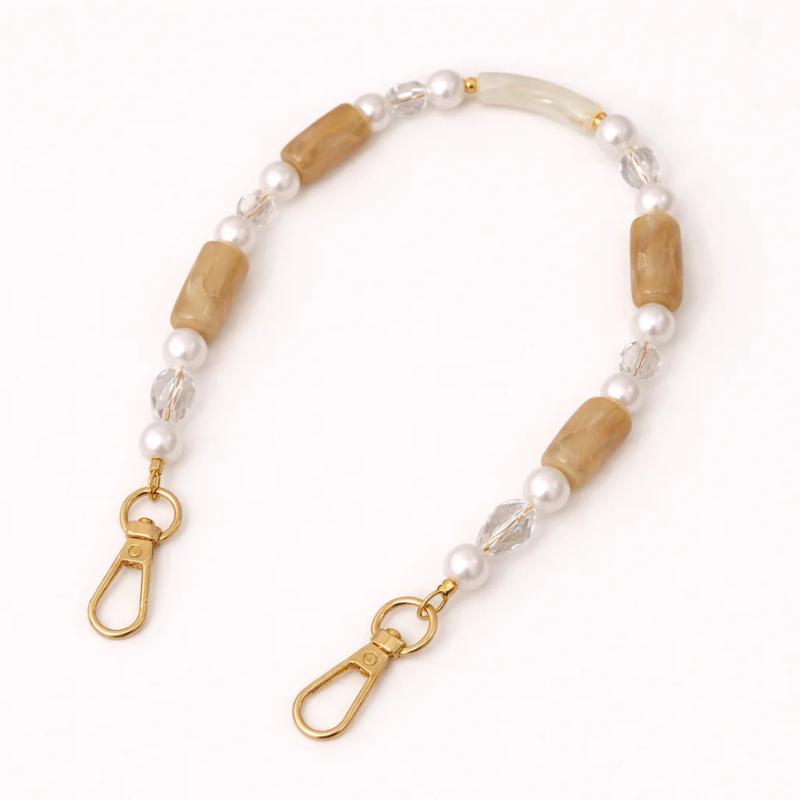 Telefoonkoord - Loreto - Beige - kort