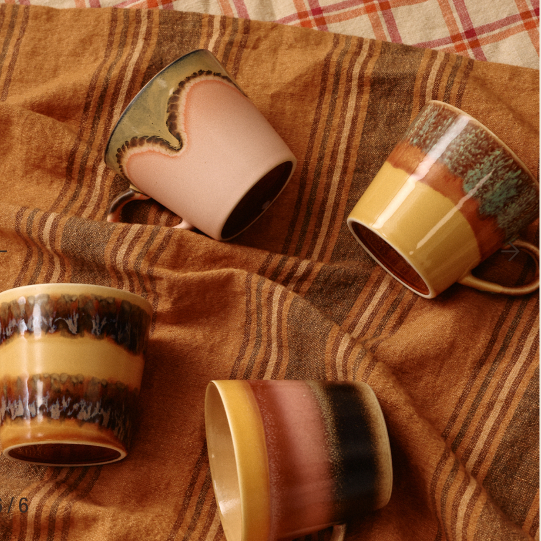 HKliving cappucino mug Sunset