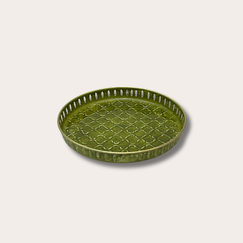 Dienblad Riviera - olive - S