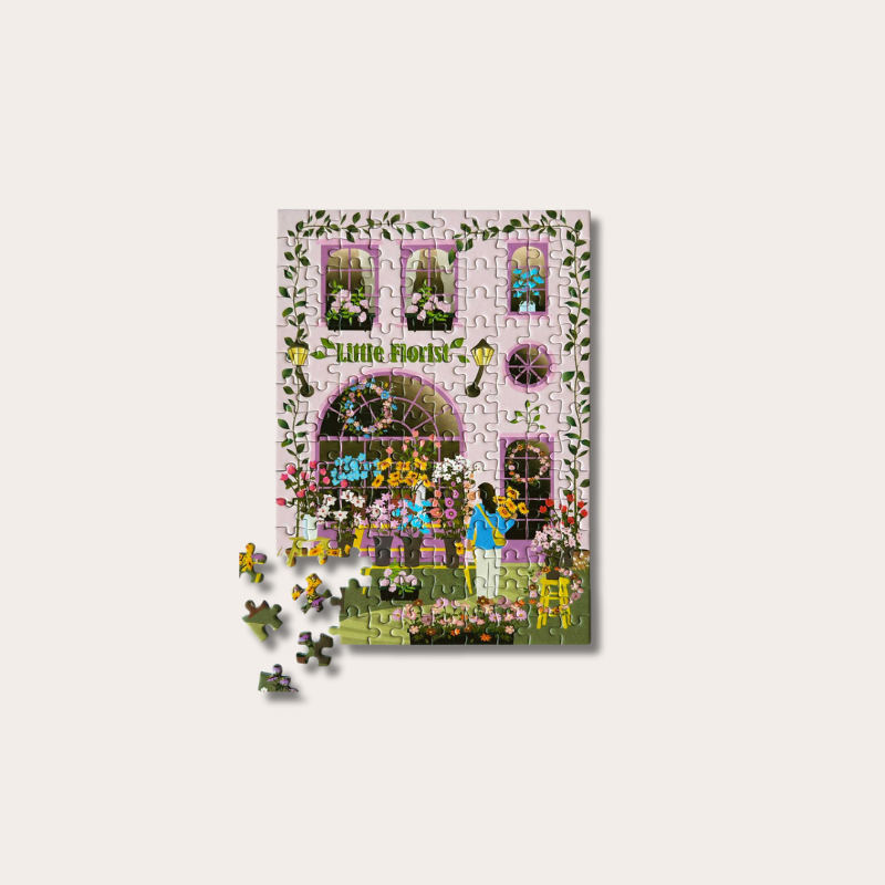 Puzzel - Little florist