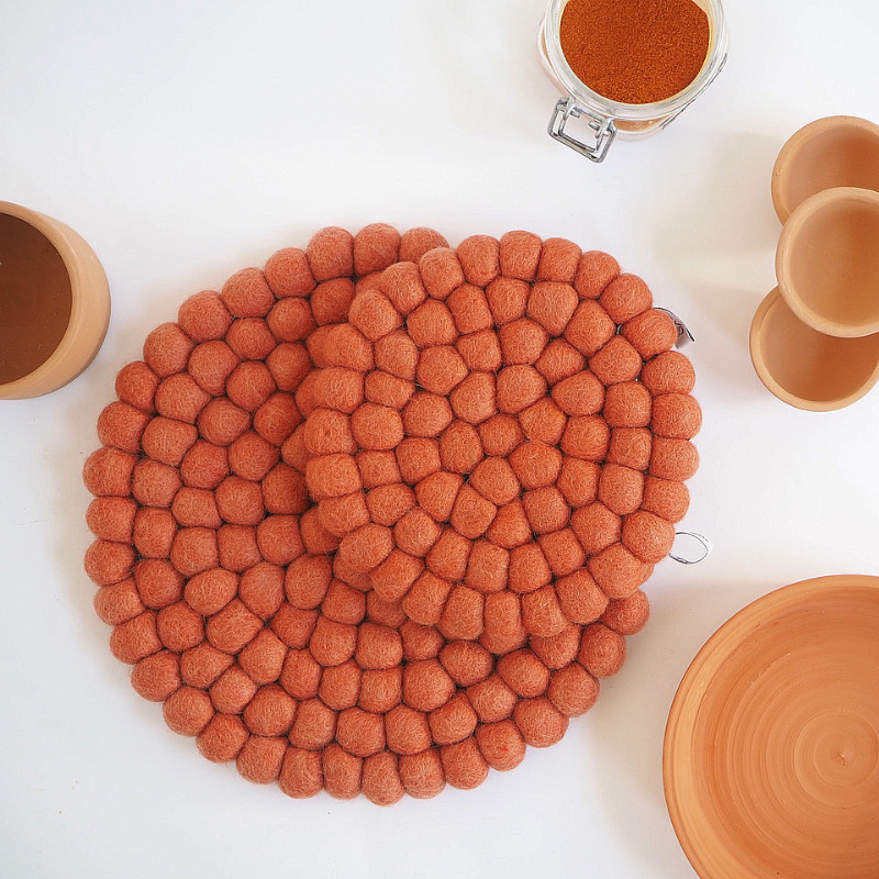 Pannenonderzetter - Terracotta
