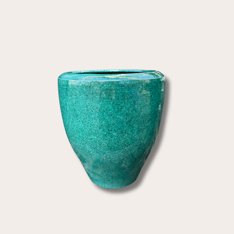 Pot - Earthquake - Metallic blauw