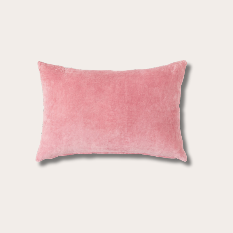 HKliving Velvet cushion rose