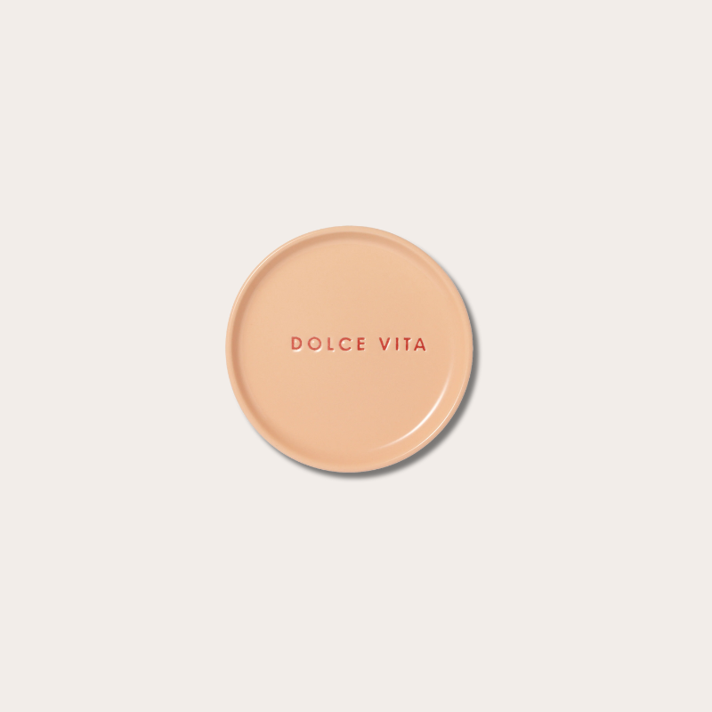 Plate - Dolce Vita - Salmon