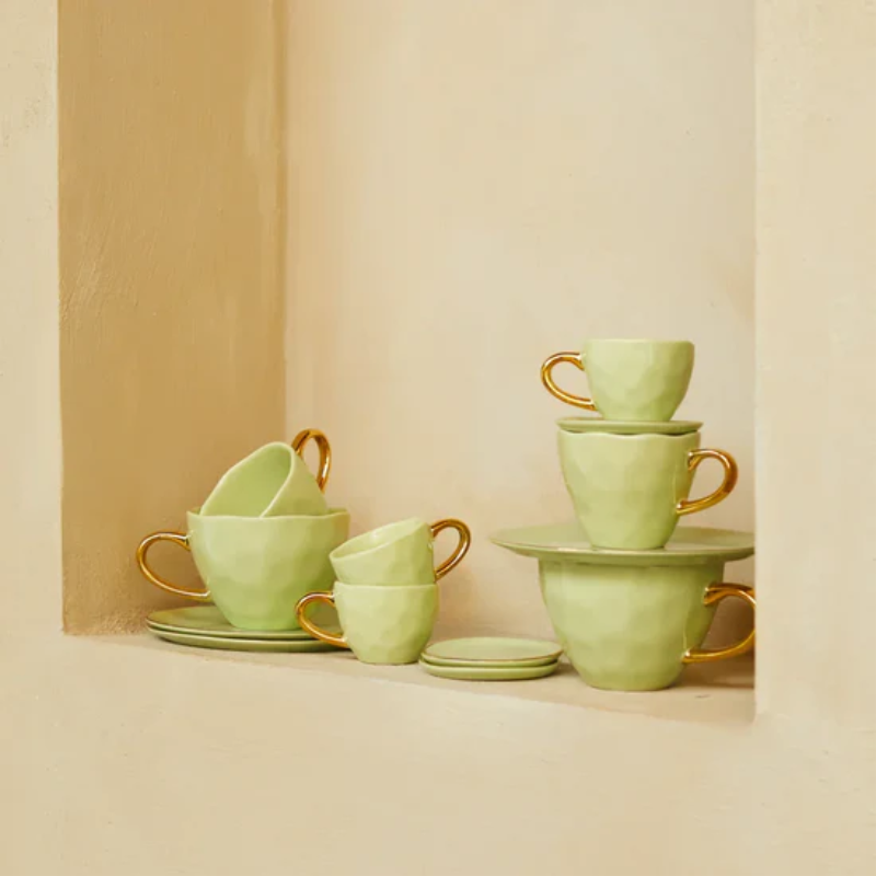 UNC - Good Morning Cup Cappuccino/Tea - Pale green