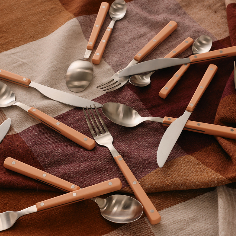 HKliving - Cutlery - Peach (set of 16)