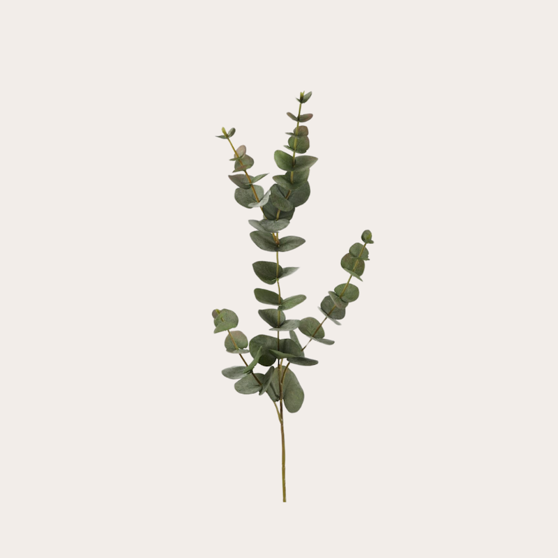 Zijden bloem - Eucalyptus groen