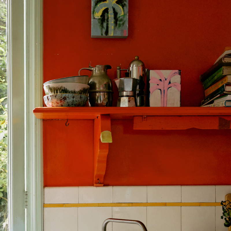HKliving - Wanddecoratie - Pocket exhibit - Palmlines