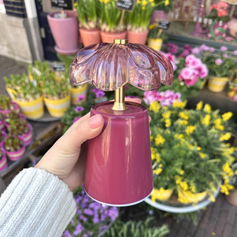 Lamp - Lily - Cherry