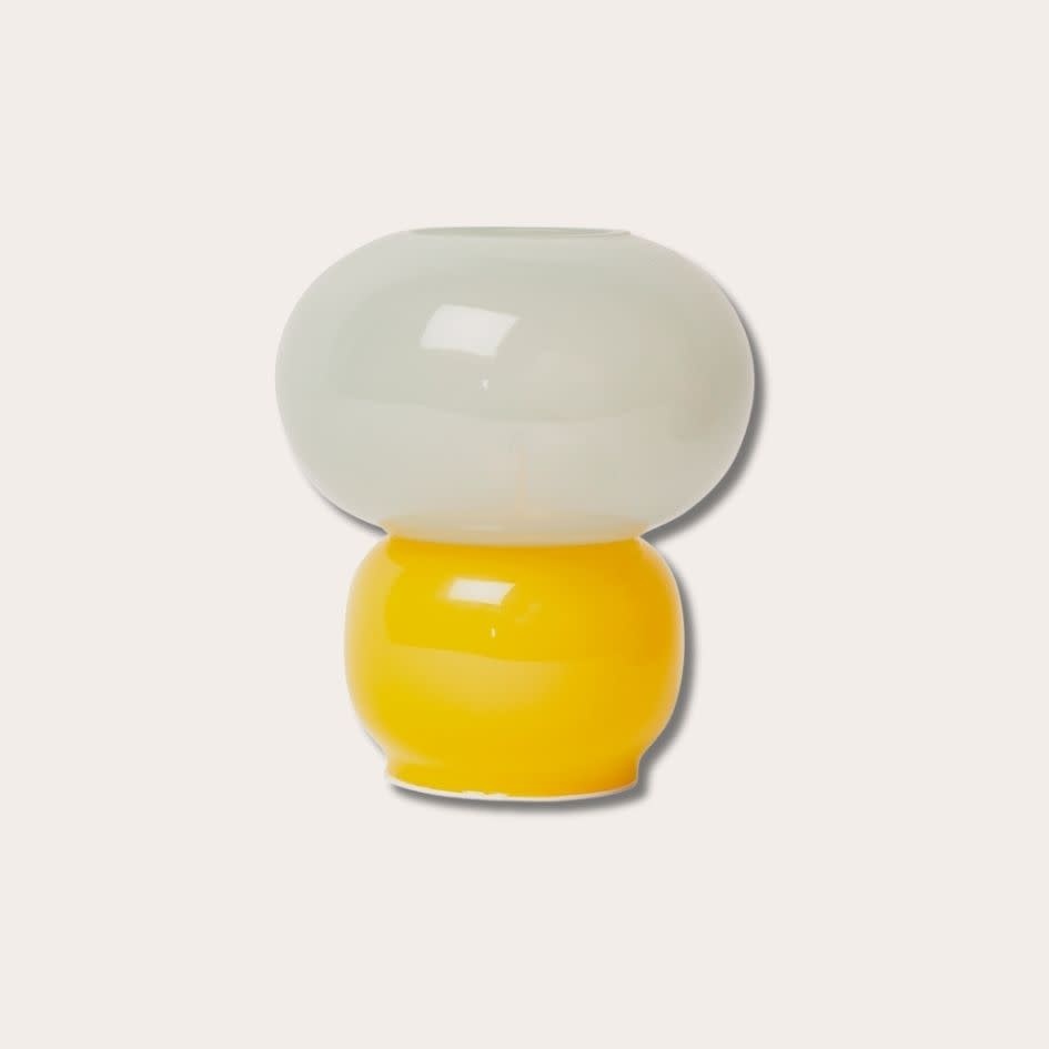 Lamp Mila, geel/ groen