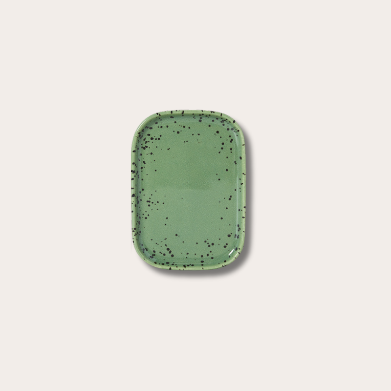 HKliving - Small tray - Crayon - Fleck green