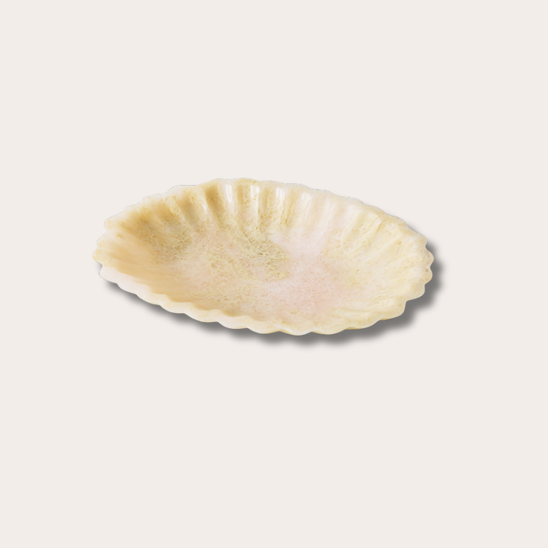 HKliving - New classics resin tray - ivory
