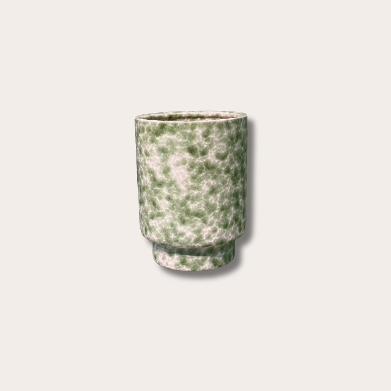 Pot - Bibi - Gevlekt - groen