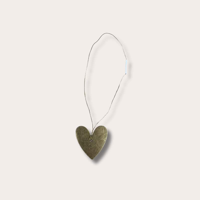 Decoratie Hanger - Hartje - goud