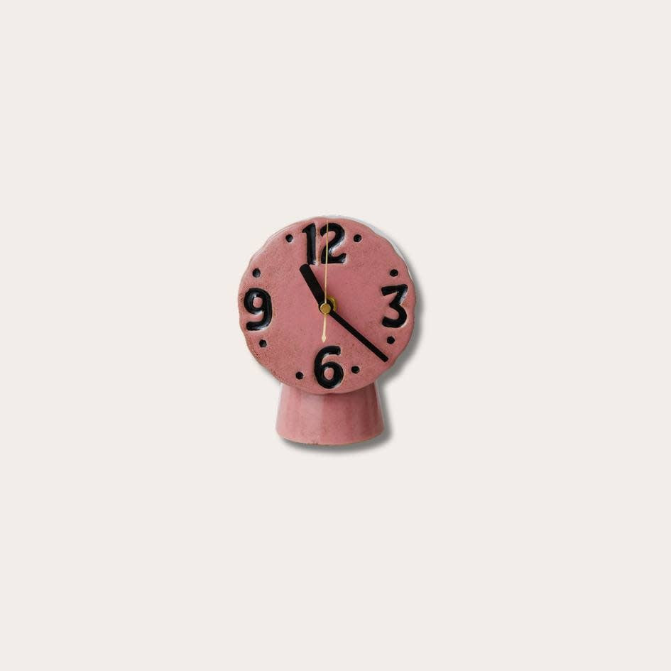 HKliving retro clock pink