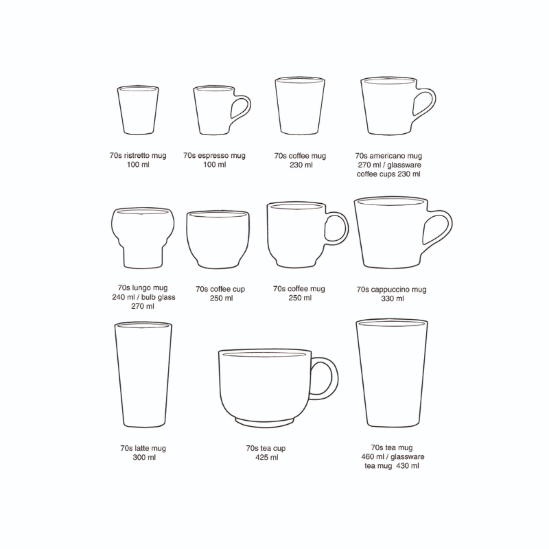 HKliving coffee mug petal