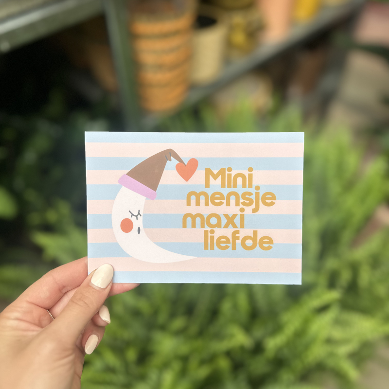 Kaart - Mini mensje maxi liefde