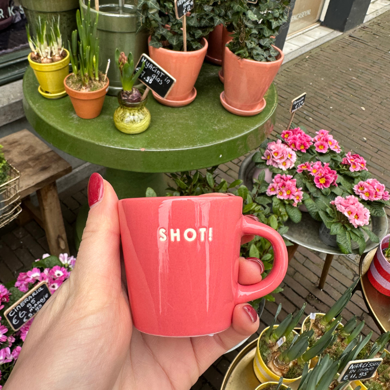 Espresso cup - Shot - Koraal