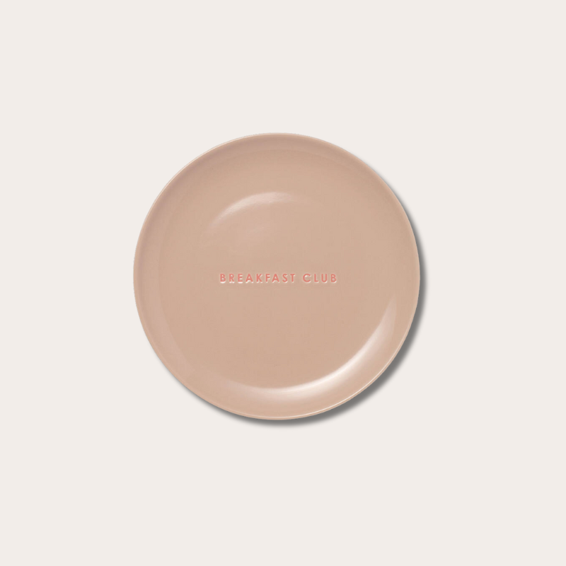 Breakfast plate - Breakfast club - beige