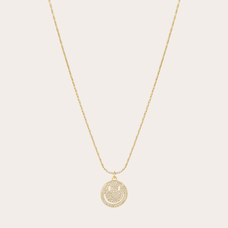 Kettinkje met sparkling smiley