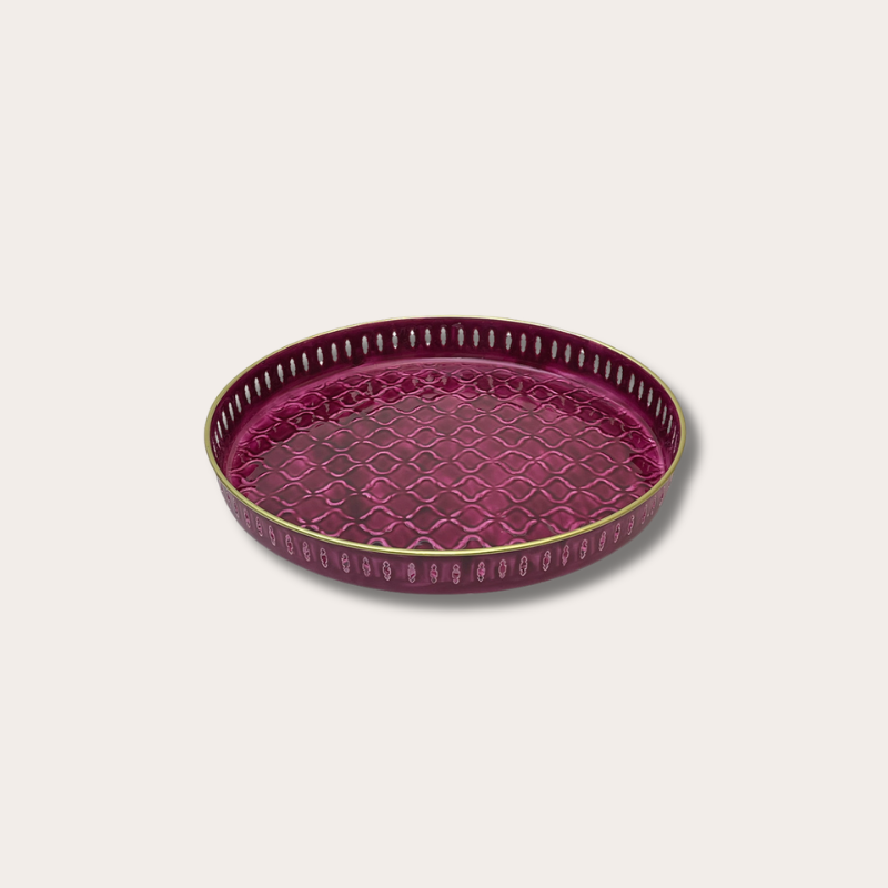 Dienblad Riviera - Burgundy - S