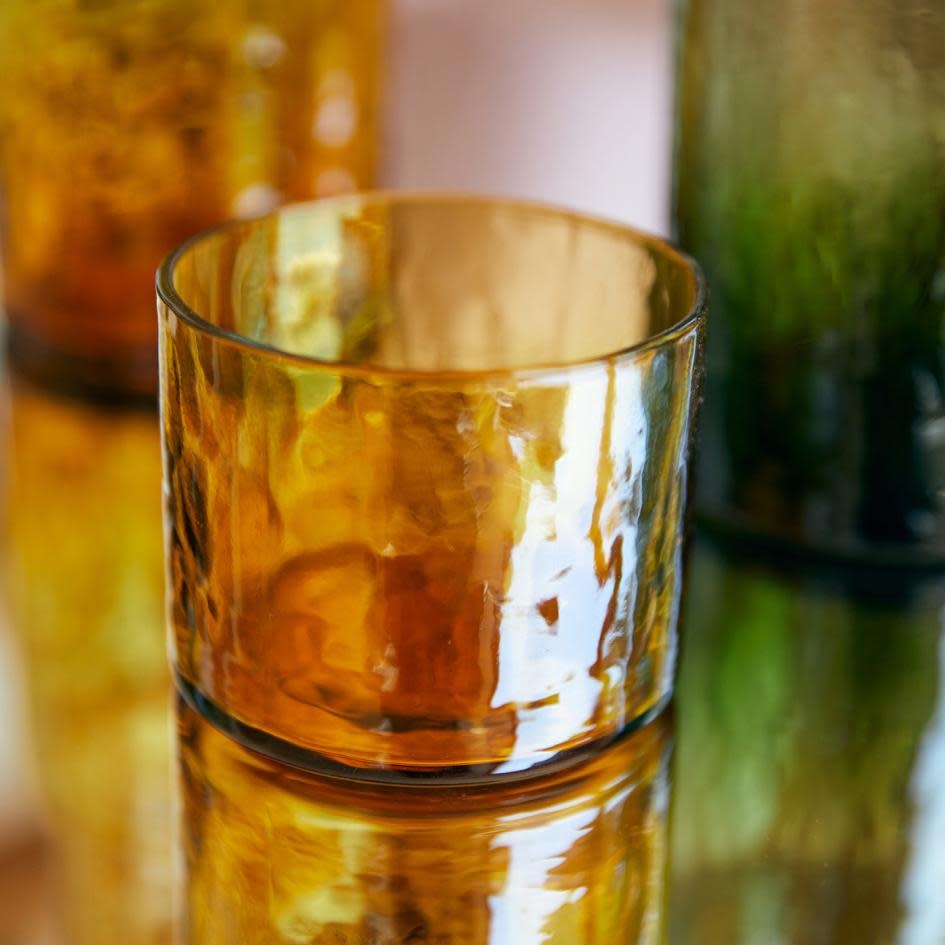 HKliving tube glass amber
