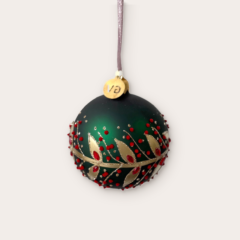 GV - Kerstbal - Wendy - Groen