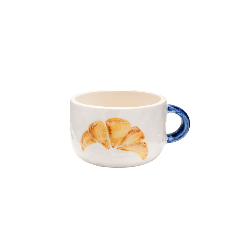 Anna+Nina - Croissant Cappuccino Mug