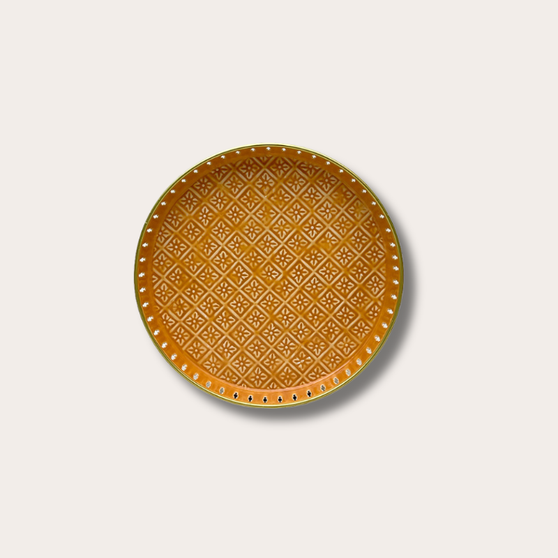 Dienblad Riviera - Terracotta - S - flower