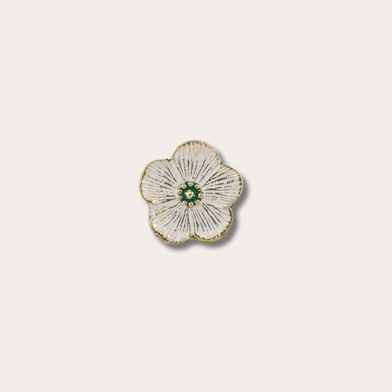 Doing Goods - Faye Flower - Knop - Wit