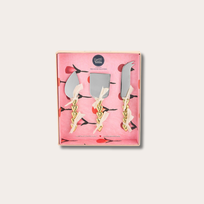 Doing Goods - Holly Heart - Set Kaasmesjes
