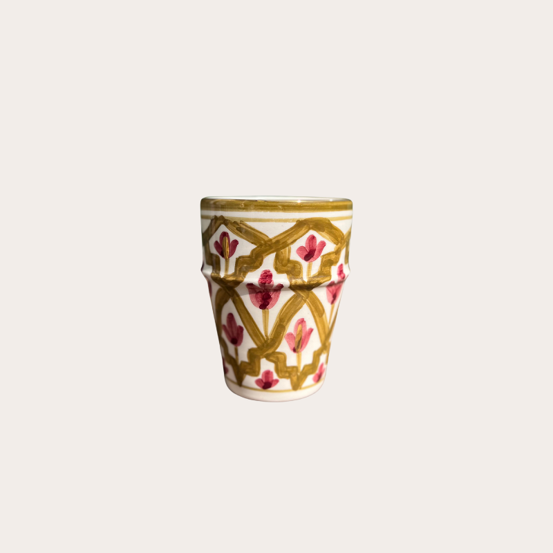 Chabi Chic - mokje - kaki bordeaux M