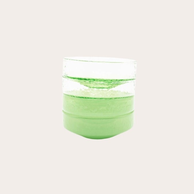 Schaaltje Claude - groen transparant