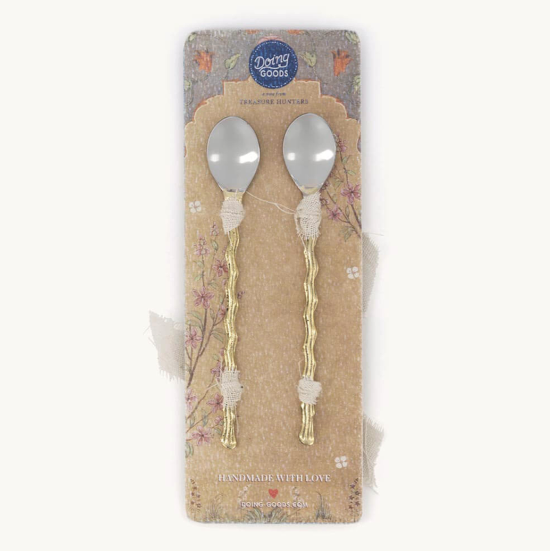 Theelepel - Wavy Teaspoon Set