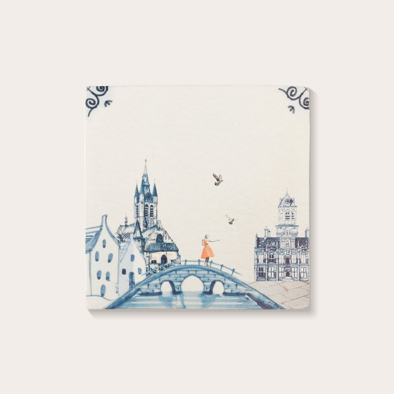 Storytiles - Delfts blauw - groot