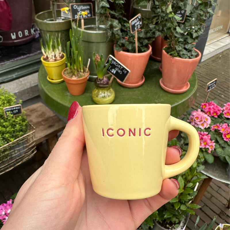 Espresso Cup - Iconic - Geel