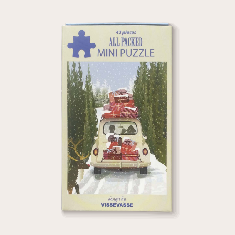 Mini puzzel - All packed sfeerfoto