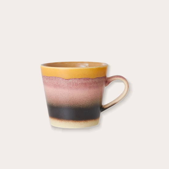 HKliving cappucino mug Sunset