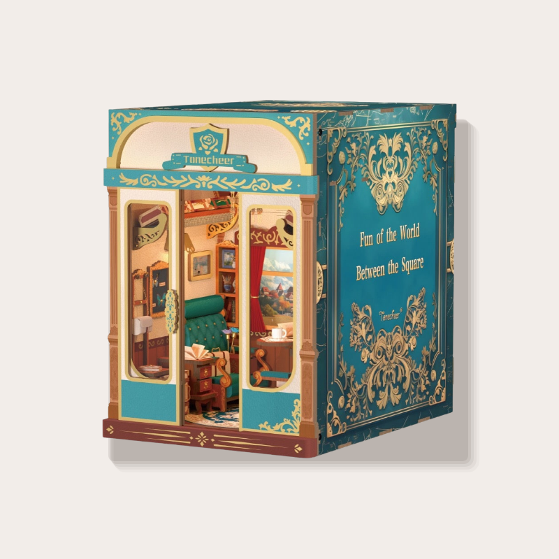 DIY boekensteun - Europese treinreis