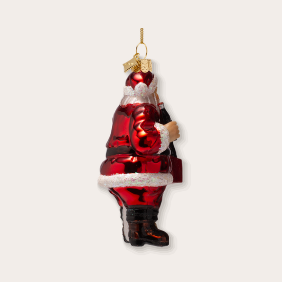 Ornament - Coca-Cola kerstman - zijkant