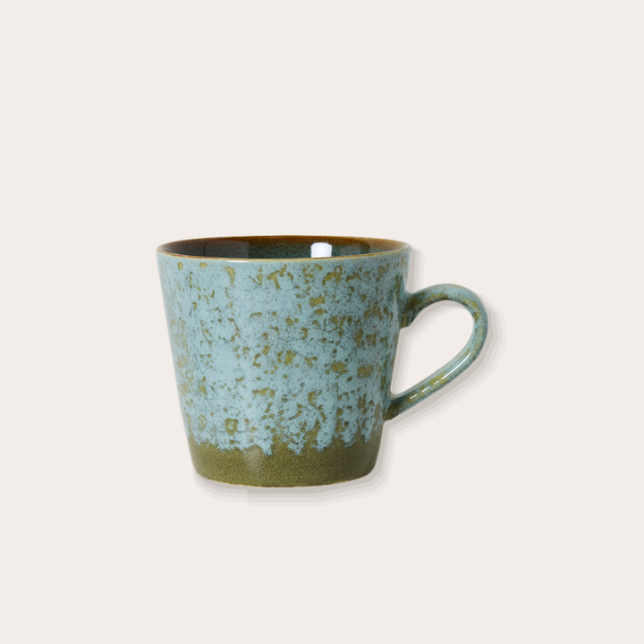 HKliving - Cappuccino mug - Verdigris