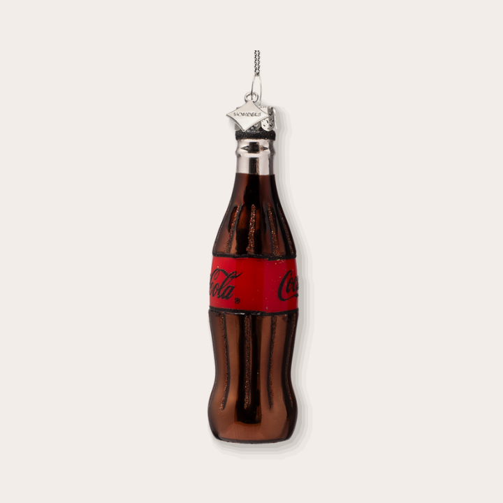 Ornament - Coca-Cola Zero flesje - zijkant