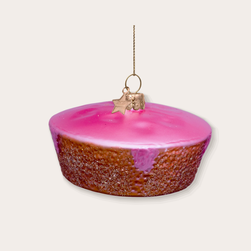 Ornament - Roze koek - zijkant