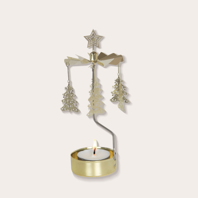 Anglaspel - Kerstboom - Goud