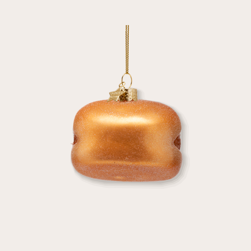 Ornament - Broodje kroket - achterkant